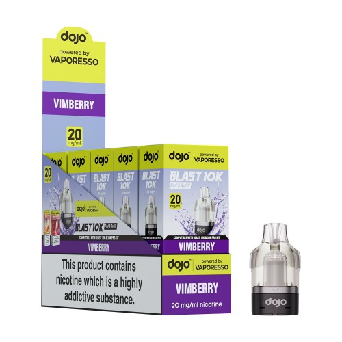 DOJO BLAST 10K/30K Prefilled Pod (Powered by Vaporesso) [Vimberry 20mg]