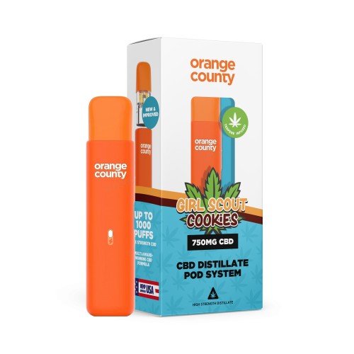 Orange County CBD Pod Kit [Girl Scout Cookies 750mg]