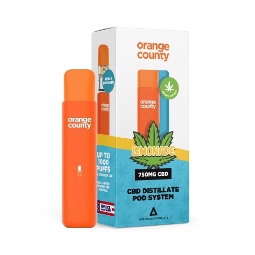 Orange County CBD Pod Kit [Lemonade 750mg]