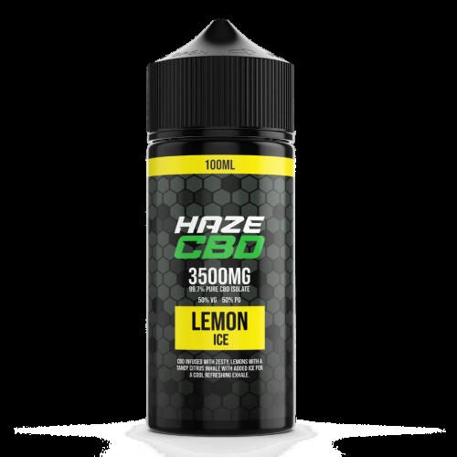 Haze CBD E-Liquid - 100ml [Lemon Ice 3500mg]