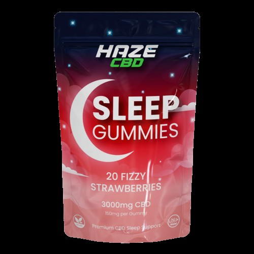 Haze CBD Night Gummy Grab Bag [Fizzy Strawberry 3000mg]