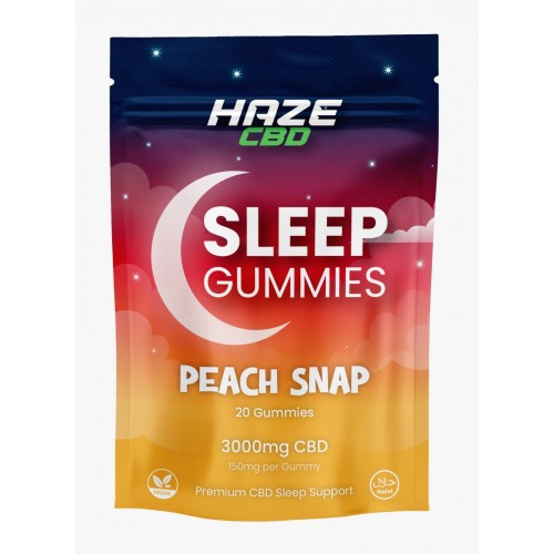 Haze CBD Night Gummy Grab Bag [Peach Snap 3000mg]