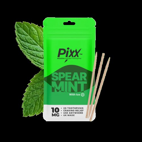 Pixx Nicotine Infused Toothpicks - 20 Pack [Spearmint 10mg]