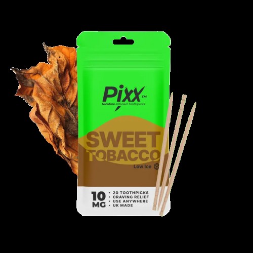 Pixx Nicotine Infused Toothpicks - 20 Pack [Sweet Tobacco 10mg]