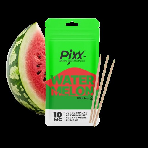 Pixx Nicotine Infused Toothpicks - 20 Pack [Watermelon 10mg]