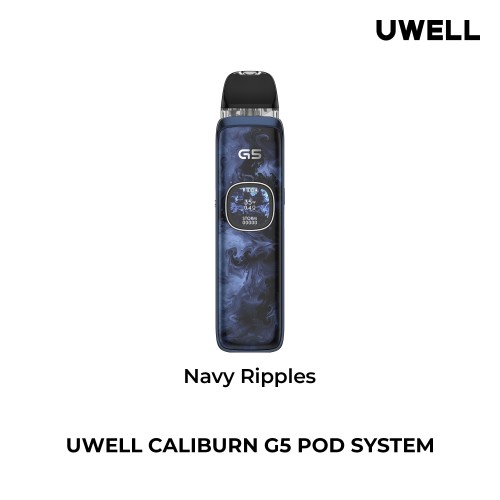 Uwell Caliburn G5 Pod Kit [Navy Ripples]