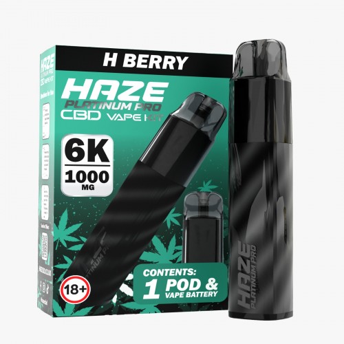 Haze CBD Platinum Pro Pod Kit [H Berry 1000mg]