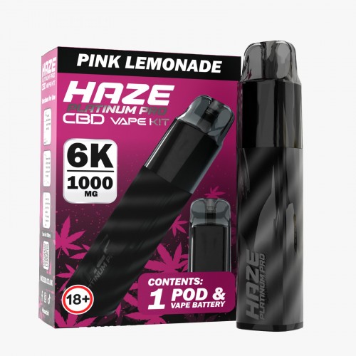 Haze CBD Platinum Pro Pod Kit [Pink Lemonade 1000mg]