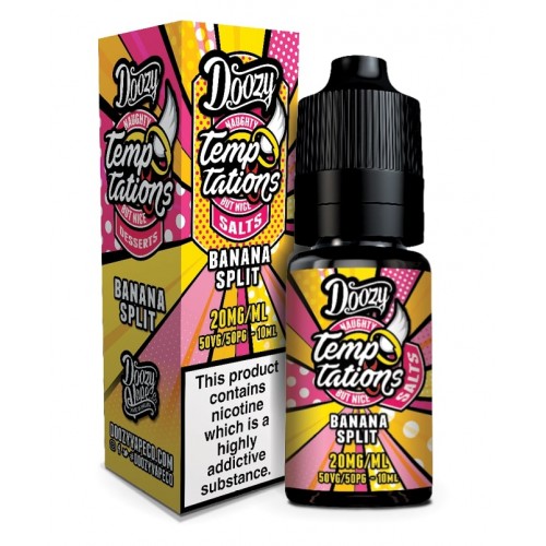 Doozy Vape - Temptations Salts [Banana Split 10mg]