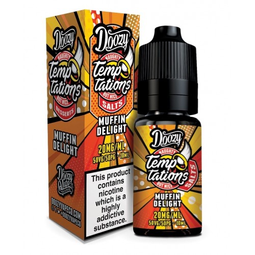 Doozy Vape - Temptations Salts [Muffin Delight 10mg]