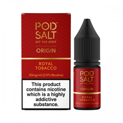 Pod Salt Origin - Nic Salt - Royal Tobacco [11MG]