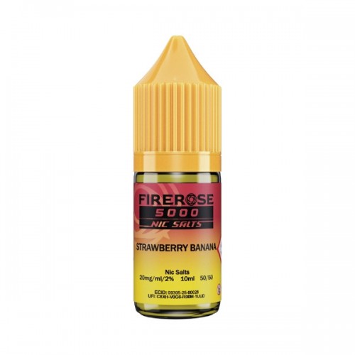 Elux Firerose 5000 V3 - Nic Salt - Strawberry Banana [20MG]