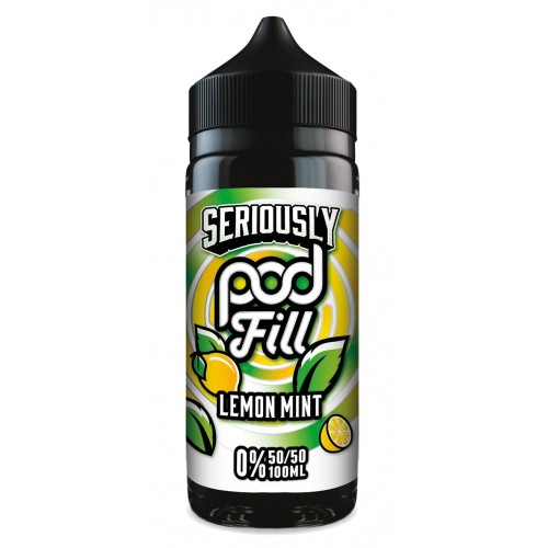 Doozy Vape - Seriously Pod Fill - 100ml [Lemon Mint]