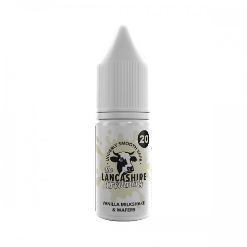 The Lancashire Creamery - Nic Salt - Vanilla Milkshake & Wafers [5MG]