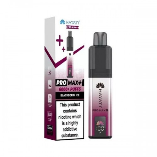 Hayati Pro Max+ 6000+ - Pod Kit [Blackberry Ice]