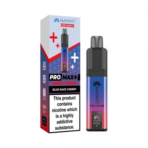 Hayati Pro Max+ 6000+ - Pod Kit [Blue Razz Cherry]