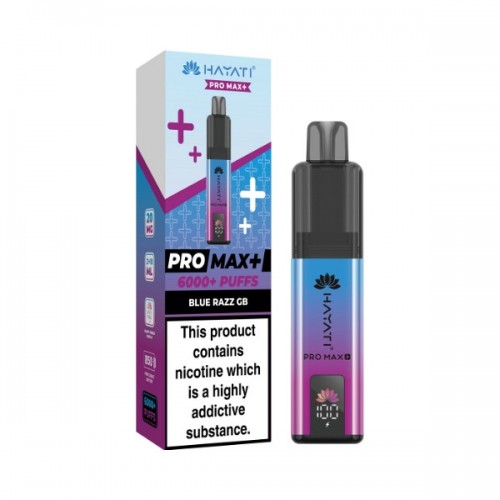 Hayati Pro Max+ 6000+ - Pod Kit [Blue Razz GB]