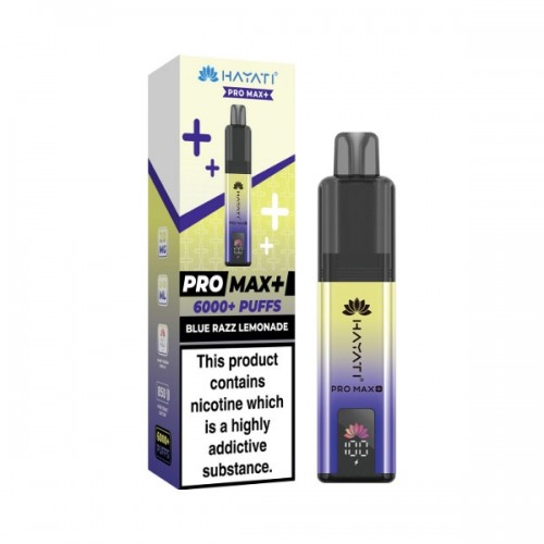 Hayati Pro Max+ 6000+ - Pod Kit [Blue Razz Lemonade]