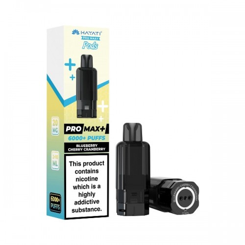 Hayati Pro Max+ Replacement - Pod [Blueberry Cherry Cranberry]