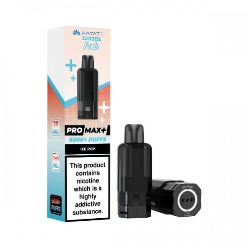 Hayati Pro Max+ Replacement - Pod [Ice Pop]