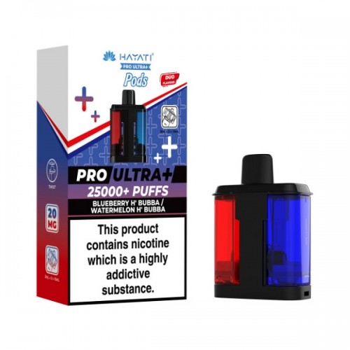 Hayati Pro Ultra+ Replacement - Pod [Blueberry H'Bubba / Watermelon H' Bubba]