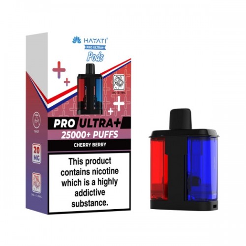 Hayati Pro Ultra+ Replacement - Pod [Cherry Berry]