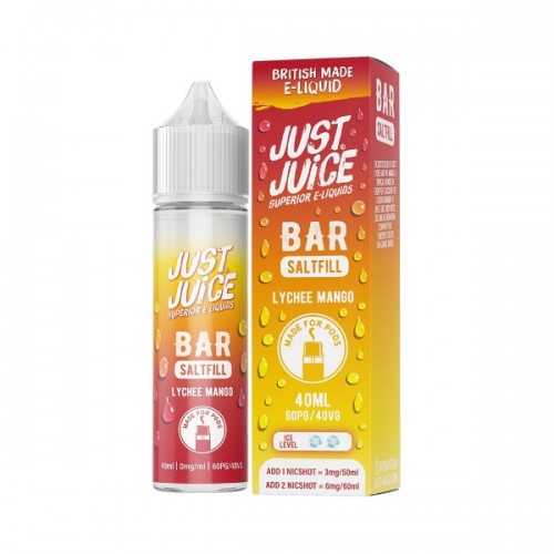 Just Juice Bar - 40ml - Lychee Mango - Saltfill [0MG]