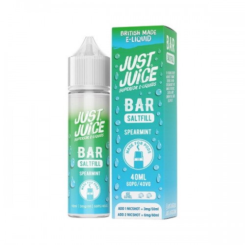 Just Juice Bar - 40ml - Spearmint - Saltfill [0MG]