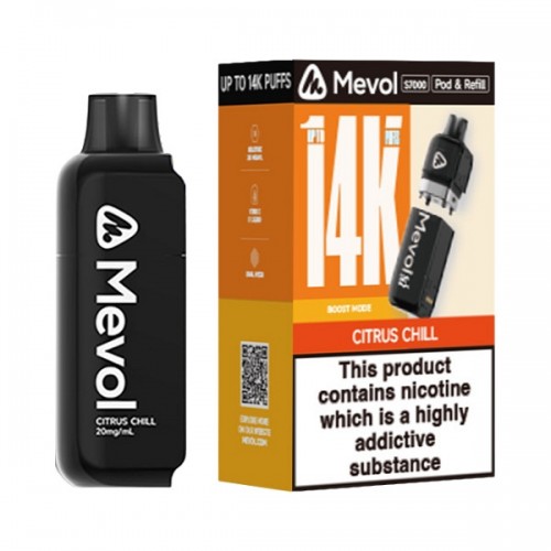 Mevol S7000 - Replacement Pod [Citrus Chill]