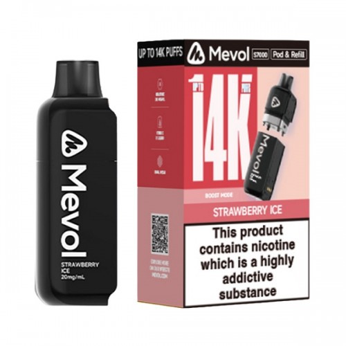 Mevol S7000 - Replacement Pod [Strawberry Ice]