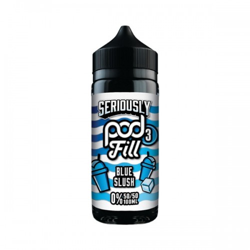 Doozy Vape - Seriously Pod Fill 3 - 100ml [Blue Slush]