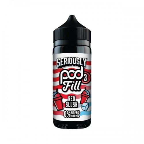 Doozy Vape - Seriously Pod Fill 3 - 100ml [Red Slush]