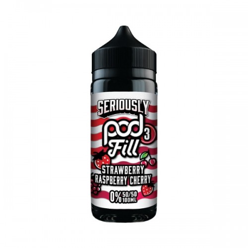 Doozy Vape - Seriously Pod Fill 3 - 100ml [Strawberry Raspberry Cherry]