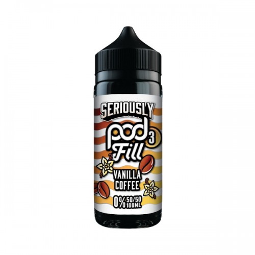 Doozy Vape - Seriously Pod Fill 3 - 100ml [Vanilla Coffee]