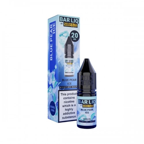 Zeus Juice Bar Liq - Nic Salt - Blue Pear Ice [10MG]