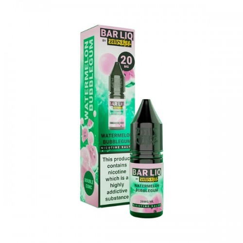 Zeus Juice Bar Liq - Nic Salt - Watermelon Bubblegum [5MG]