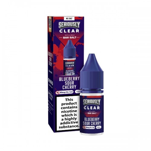 Seriously Clear - Nic Salt - Blueberry Sour Cherry [10MG]