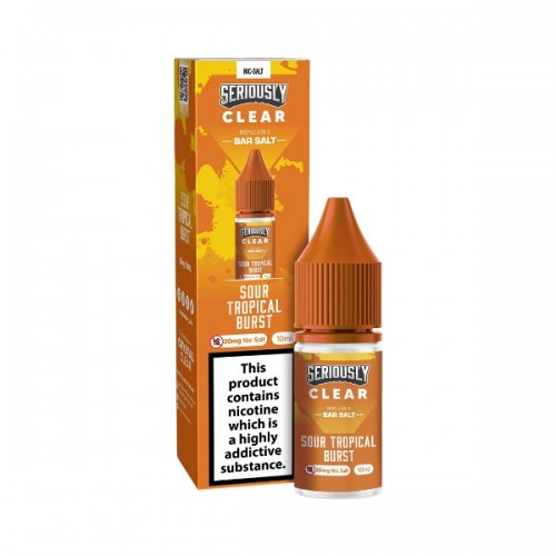 Seriously Clear - Nic Salt - Sour Tropical Burst [10MG]