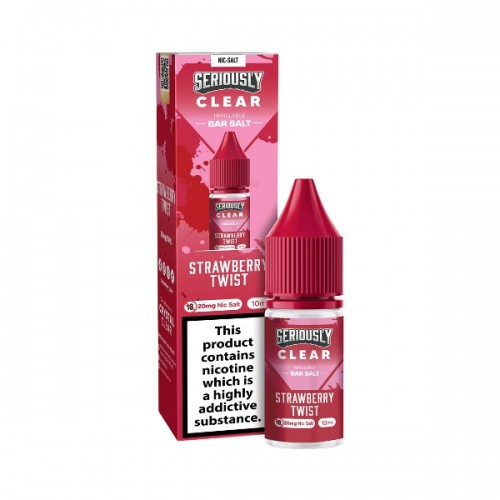 Seriously Clear - Nic Salt - Strawberry Twist [20MG]