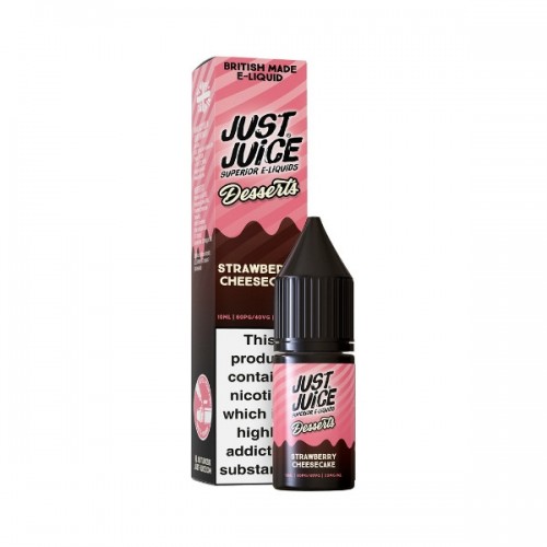 Just Juice Desserts - Nic Salt - Strawberry Cheesecake [20MG]