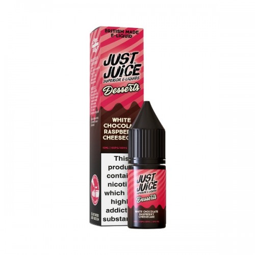 Just Juice Desserts - Nic Salt - White Chocolate Raspberry Cheesecake [5MG]