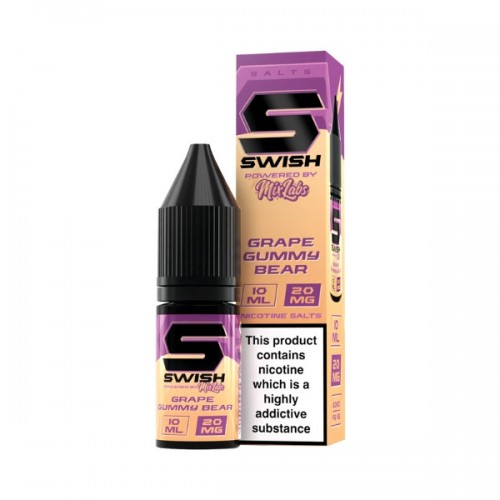 Swish X Mix Labs - Nic Salt - Grape Gummy Bear [20MG]