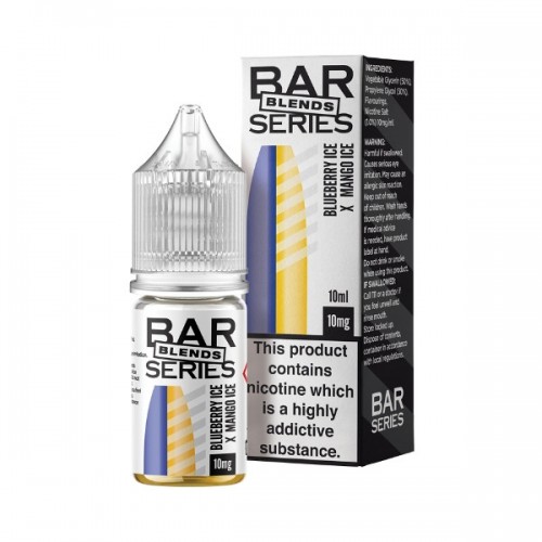 Bar Series Blends - Nic Salt - Blueberry ice x Mango Ice [10MG]