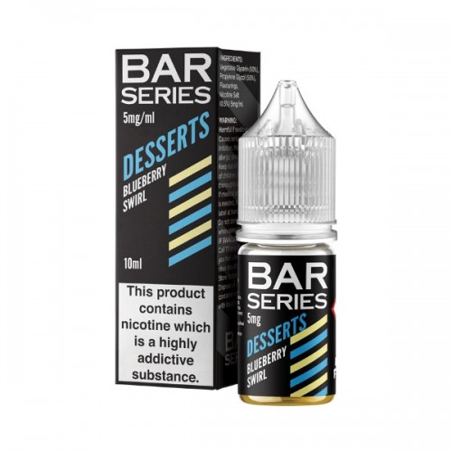Bar Series Desserts - Nic Salt - Blueberry Swirl [5MG]