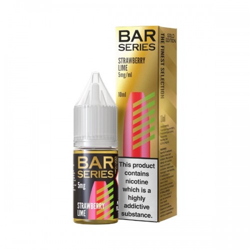 Bar Series Gold Edition - Nic Salt - Strawberry Lime [5MG]