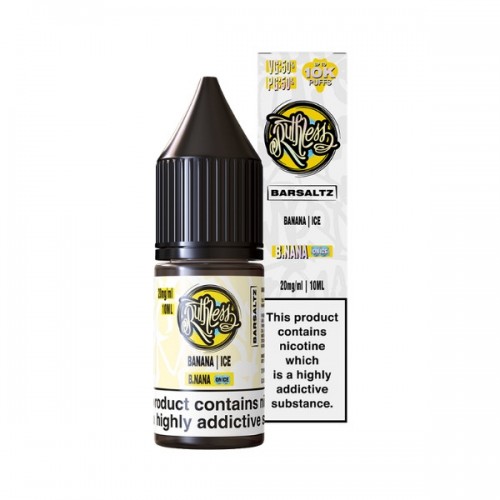 Ruthless Bar Saltz - Nic Salt - B.Nana On Ice [20MG]