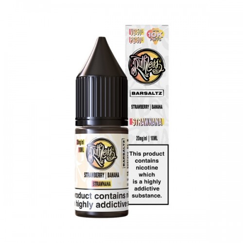 Ruthless Bar Saltz - Nic Salt - Strawnana [10MG]