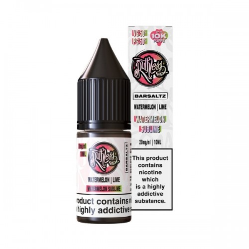 Ruthless Bar Saltz - Nic Salt - Watermelon Sublime [10MG]