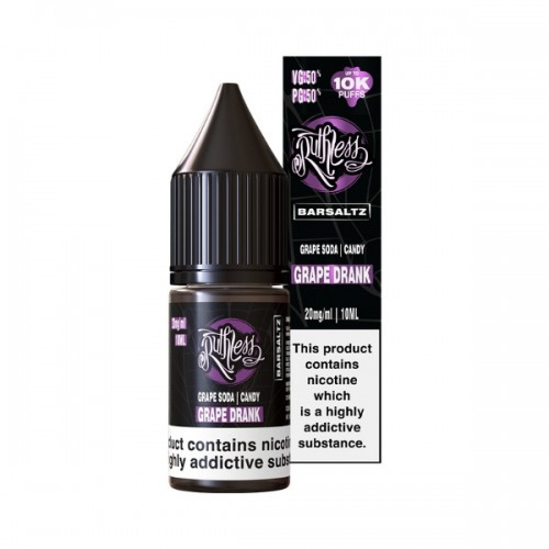 Ruthless Classic Bar Saltz - Nic Salt - Grape Drank [20MG]