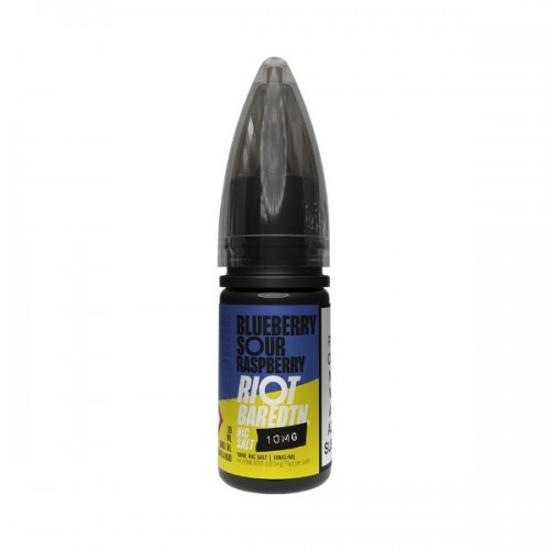 Riot - Nic Salt - Bar Edtn - Blueberry Sour Raspberry [10MG]